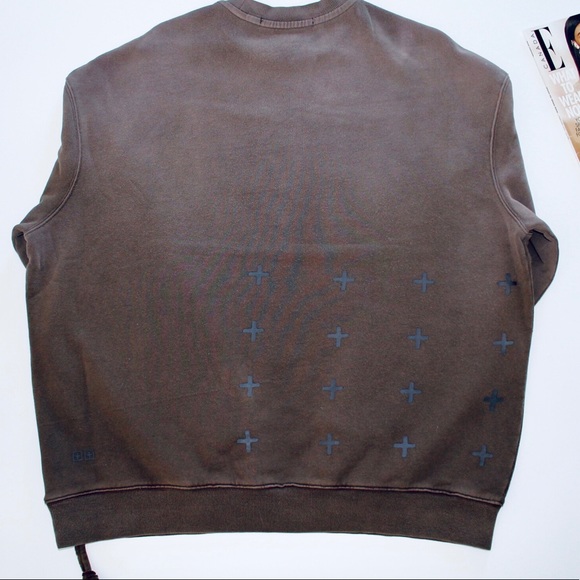 KSUBI 4x4 Crewneck Espresso - Picture 3 of 3